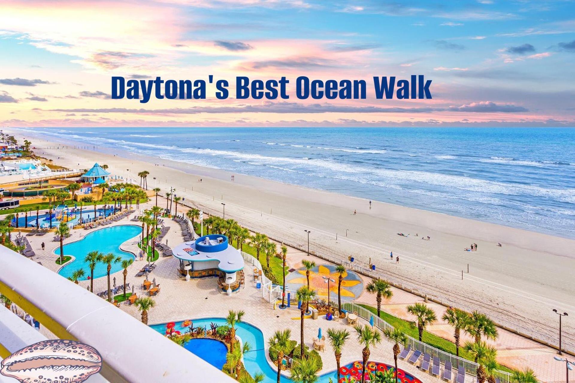 14Th Floor 2 Bedroom Resort Condo Direct Oceanfront Wyndham Ocean Walk Resort Daytona Beach 1401 Zewnętrze zdjęcie
